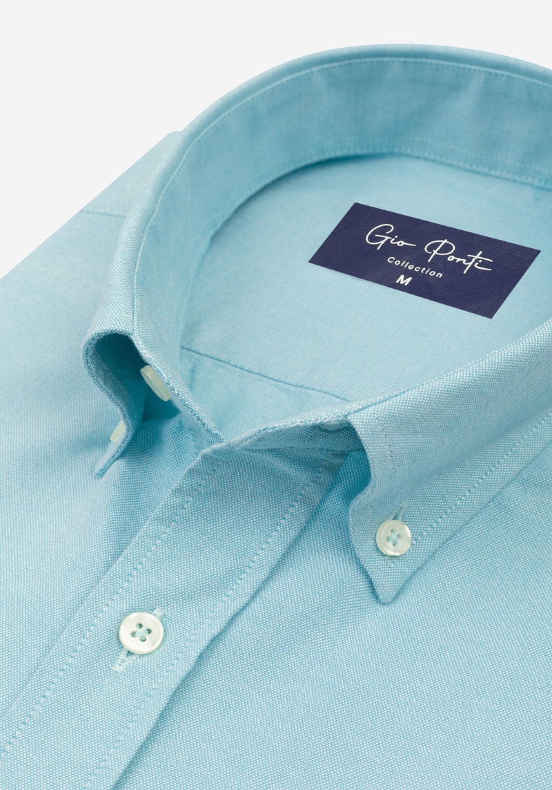 Viridian Green Oxford Shirt