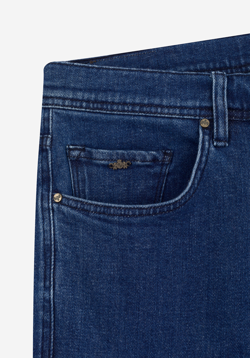 Ocean Blue Pure Denim