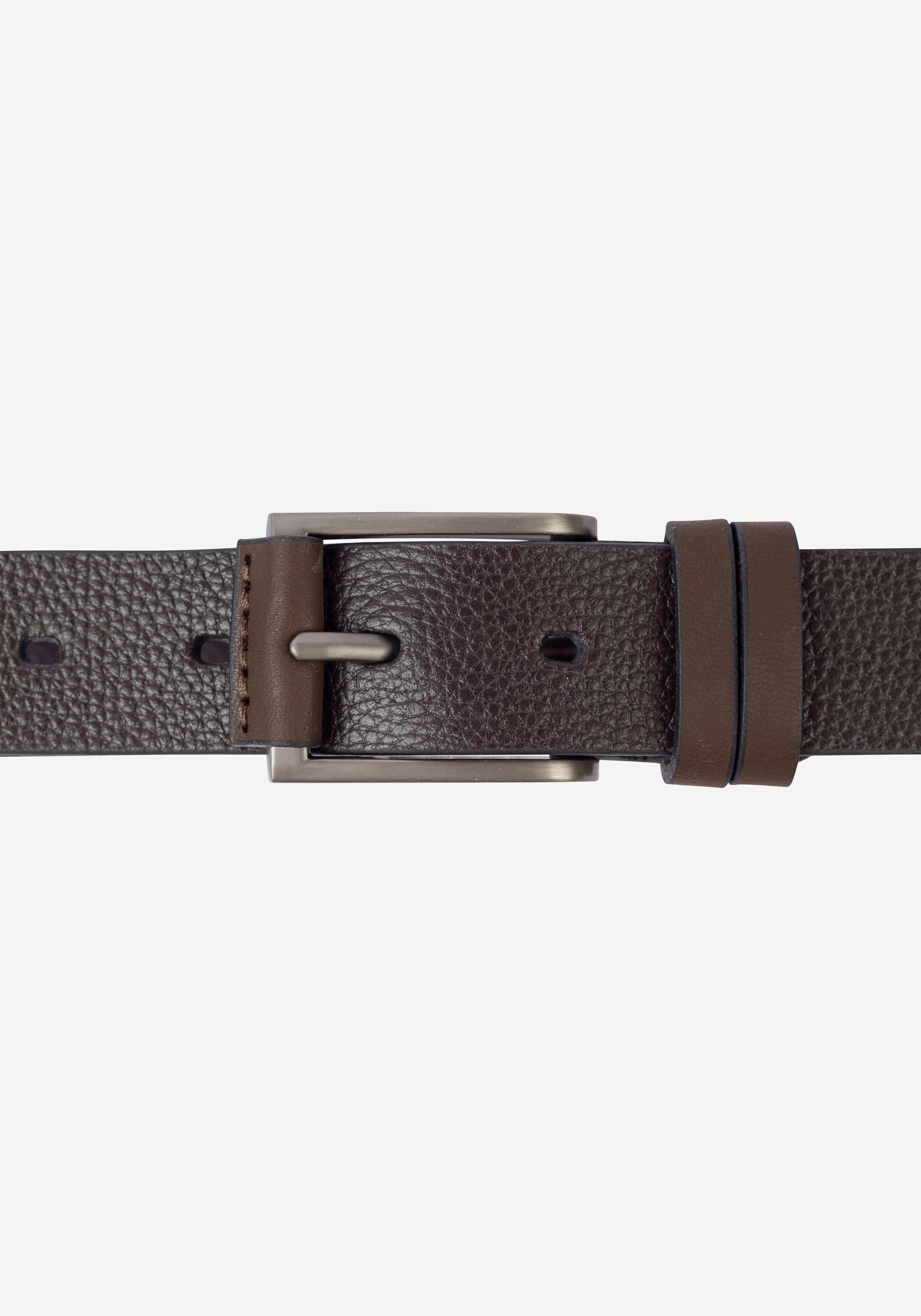 Pure Brown Leather Belt