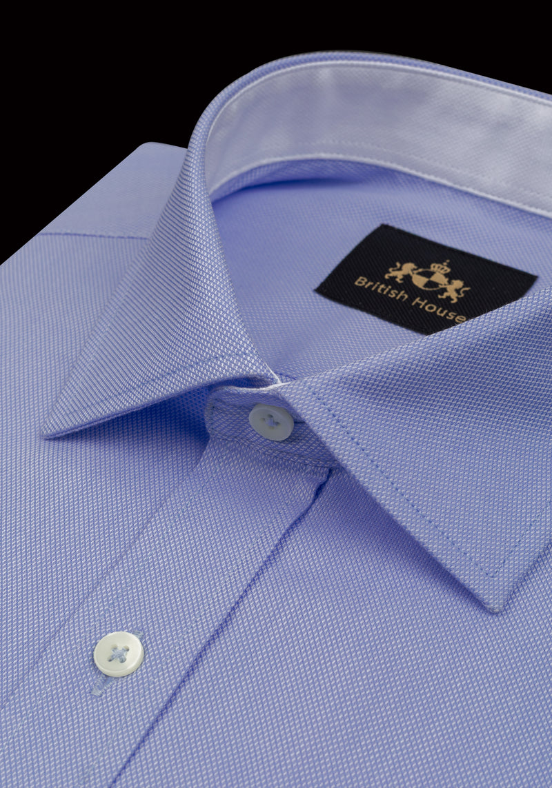 Regatta Blue Basket Weave Shirt