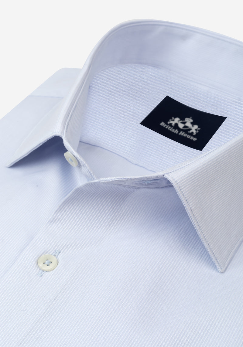 Air Blue Stripe Piqué Shirt