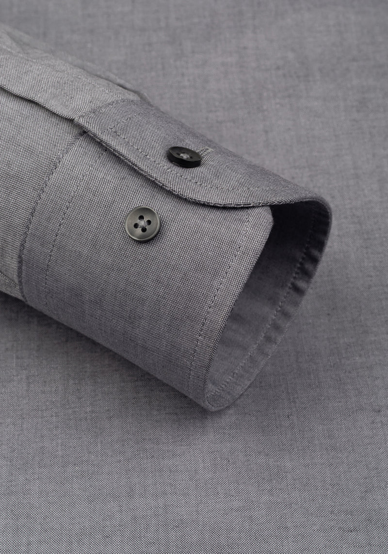 Heather Grey Oxford Shirt