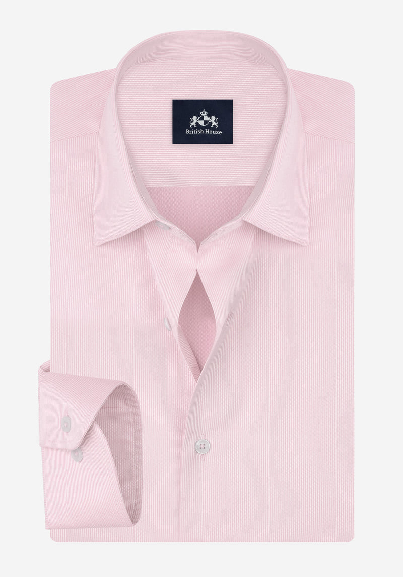 Petal Rose Stripe Piqué Shirt