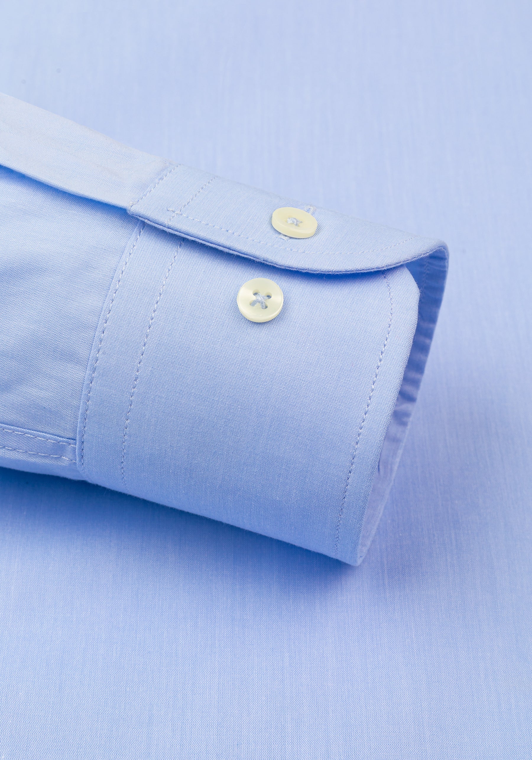 Spring Blue Poplin Shirt