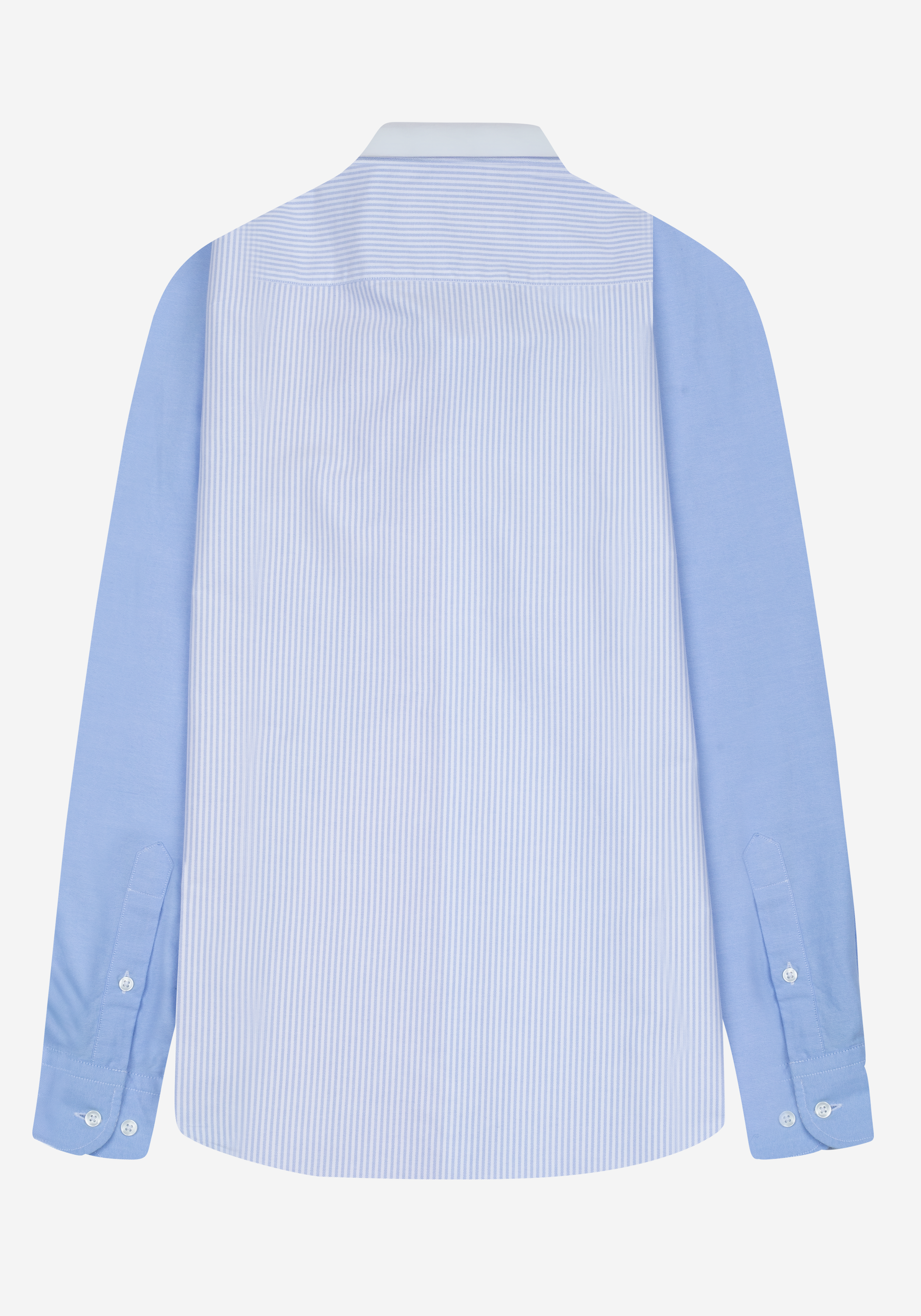 Aqua Tri-Tone Oxford Shirt