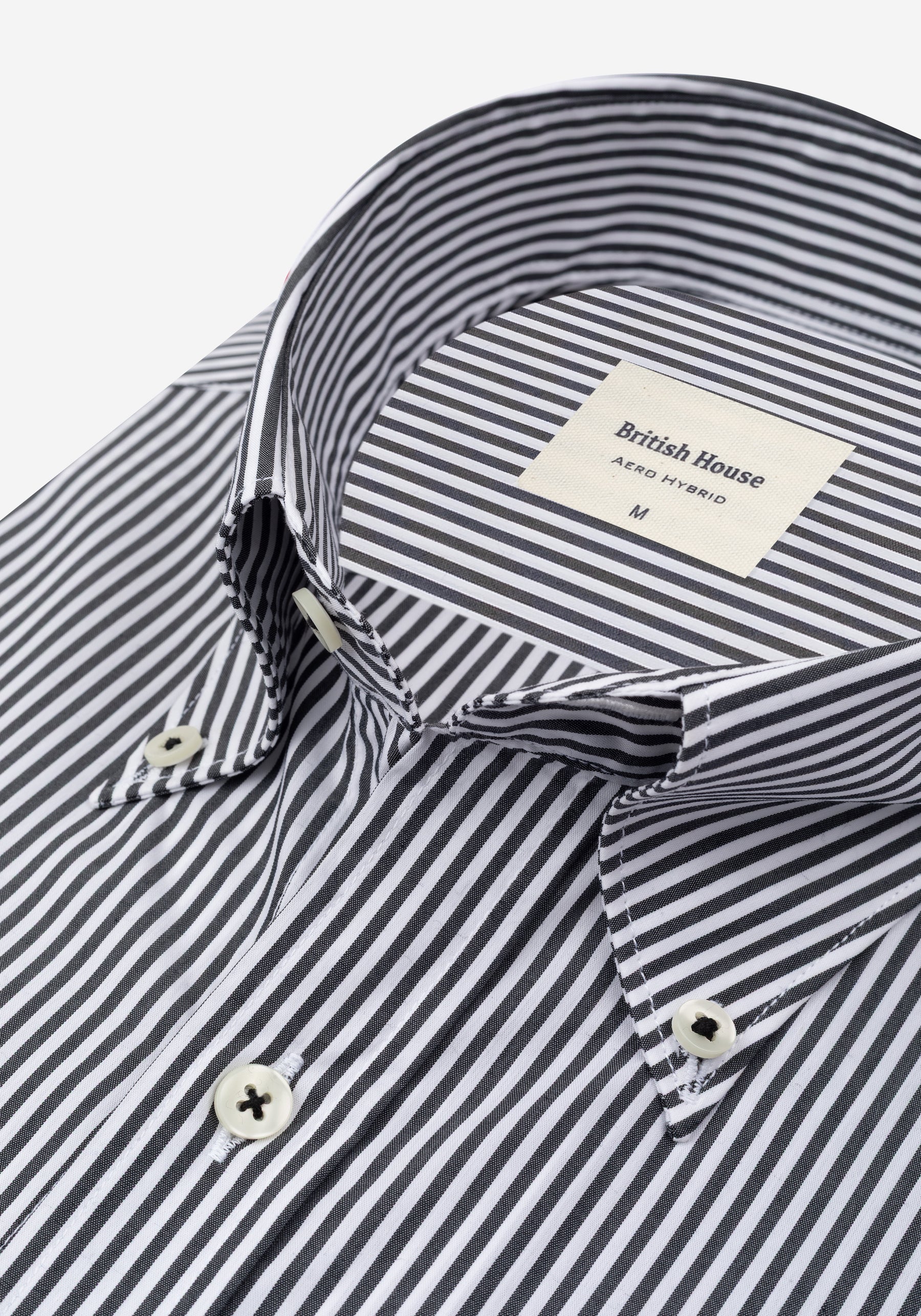 Shadow Black Stripe Aero-Hybrid Shirt