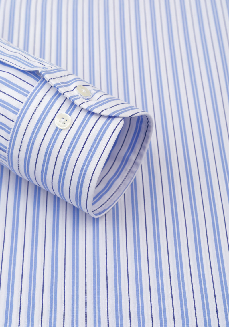 Deck Blue Stripe Poplin Shirt