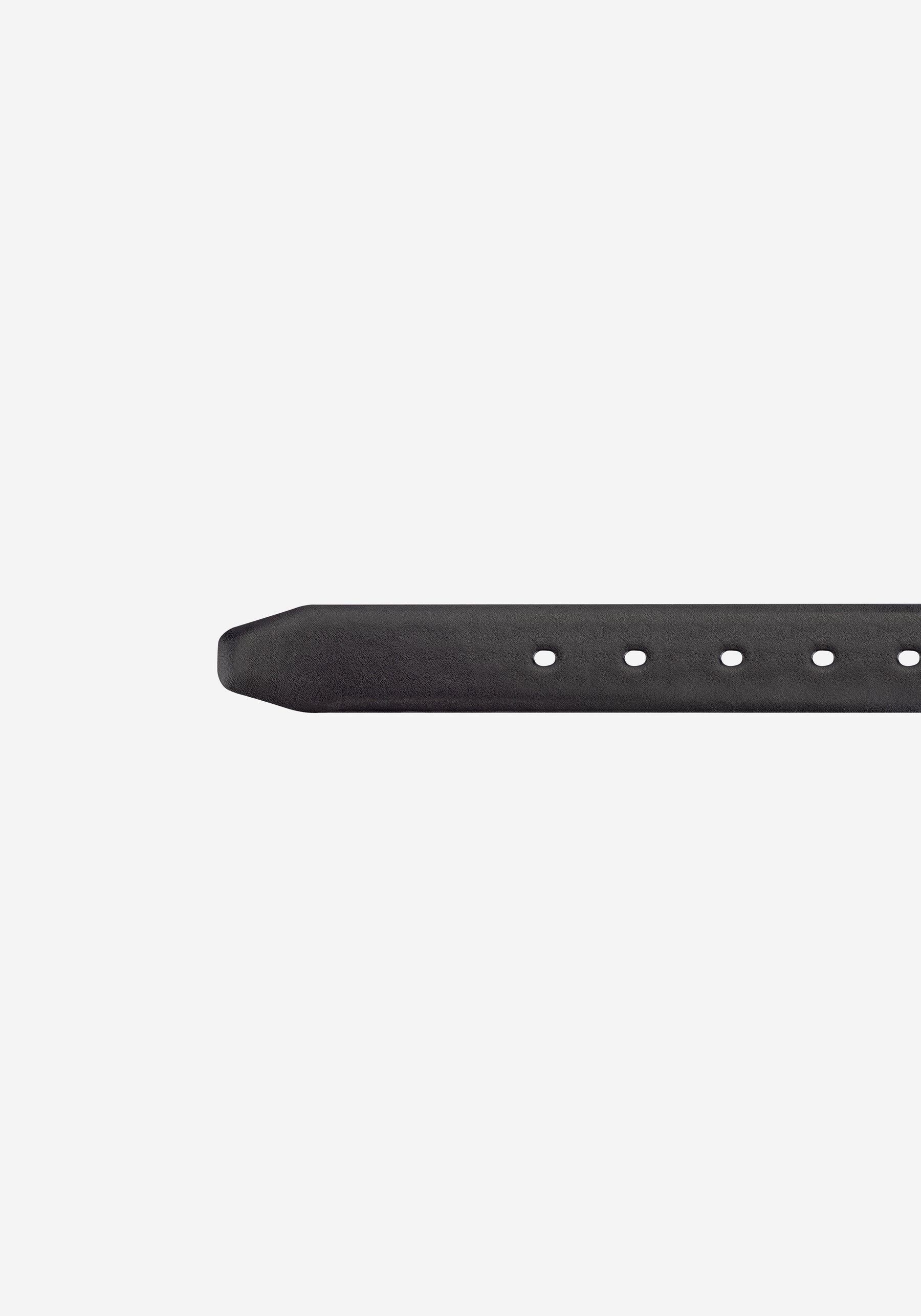 Dim Black Double-Face Spanish Genuine Leather Belt