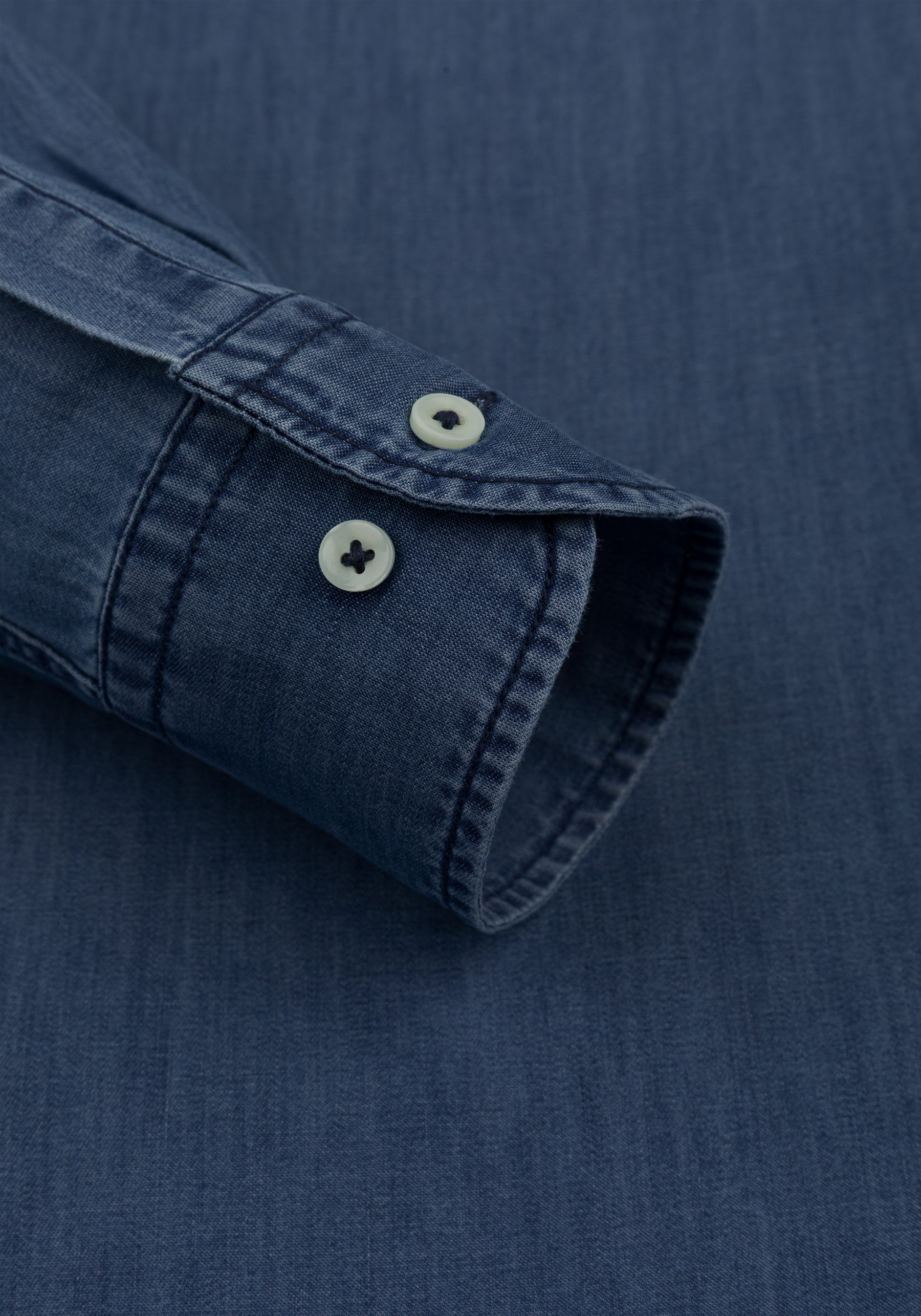 True Blue Washed Denim Shirt