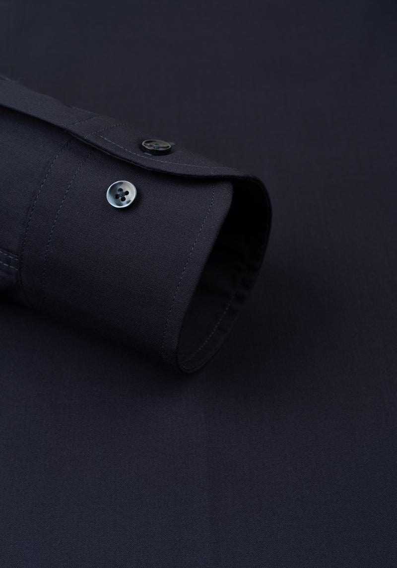 Shadow Navy Chambray Shirt