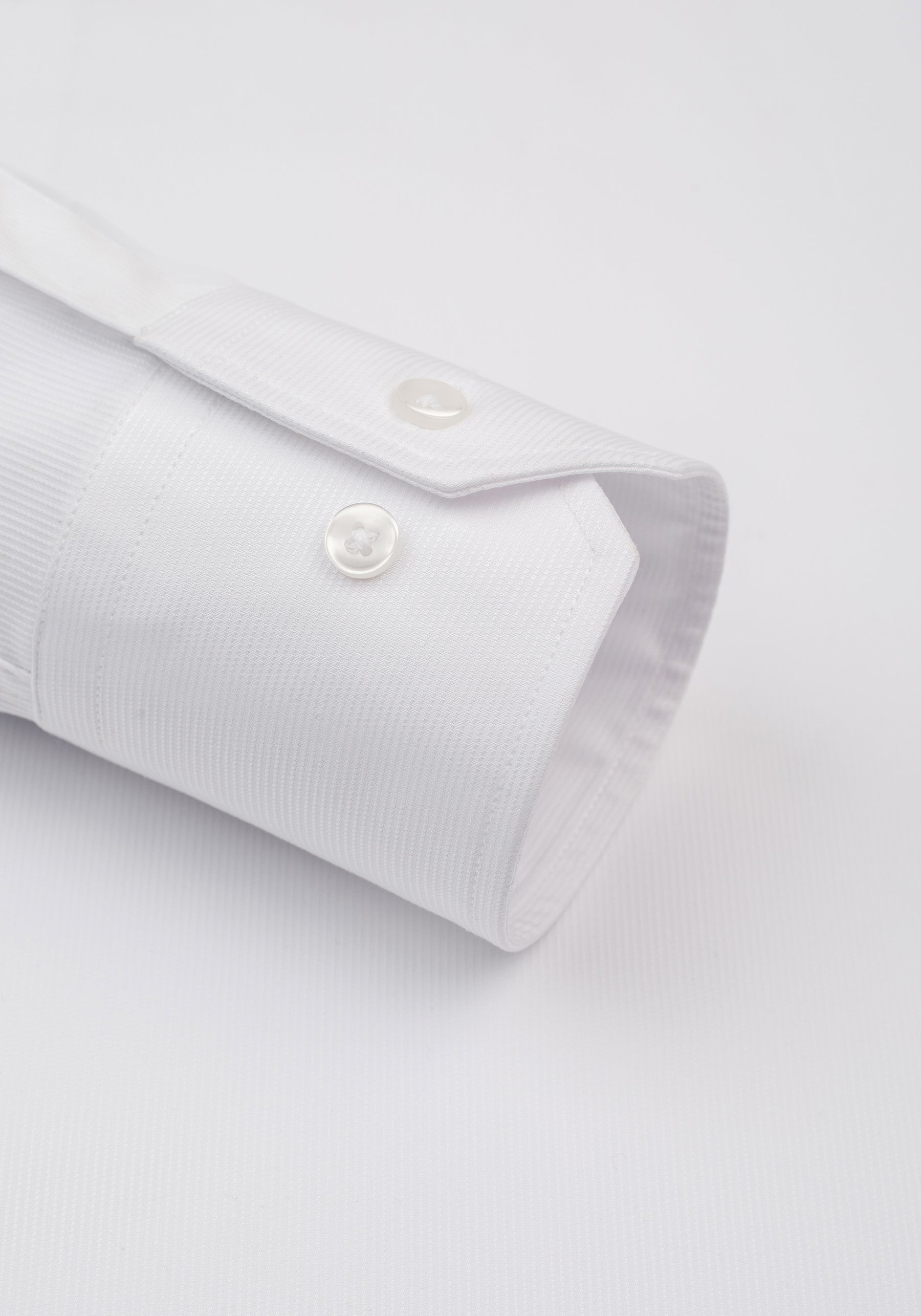 Pure White Piqué Shirt