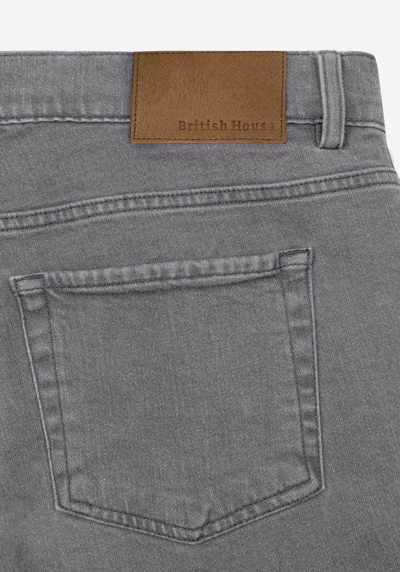 Moonstone Grey Pure Denim