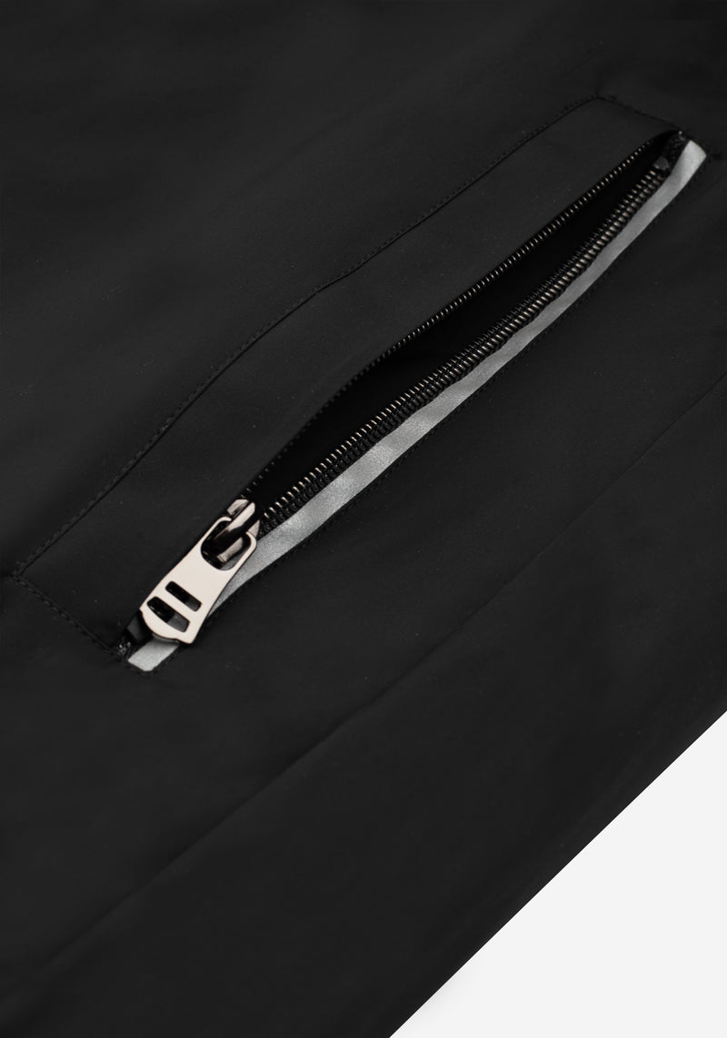 Carbon Black Polyamide Vest