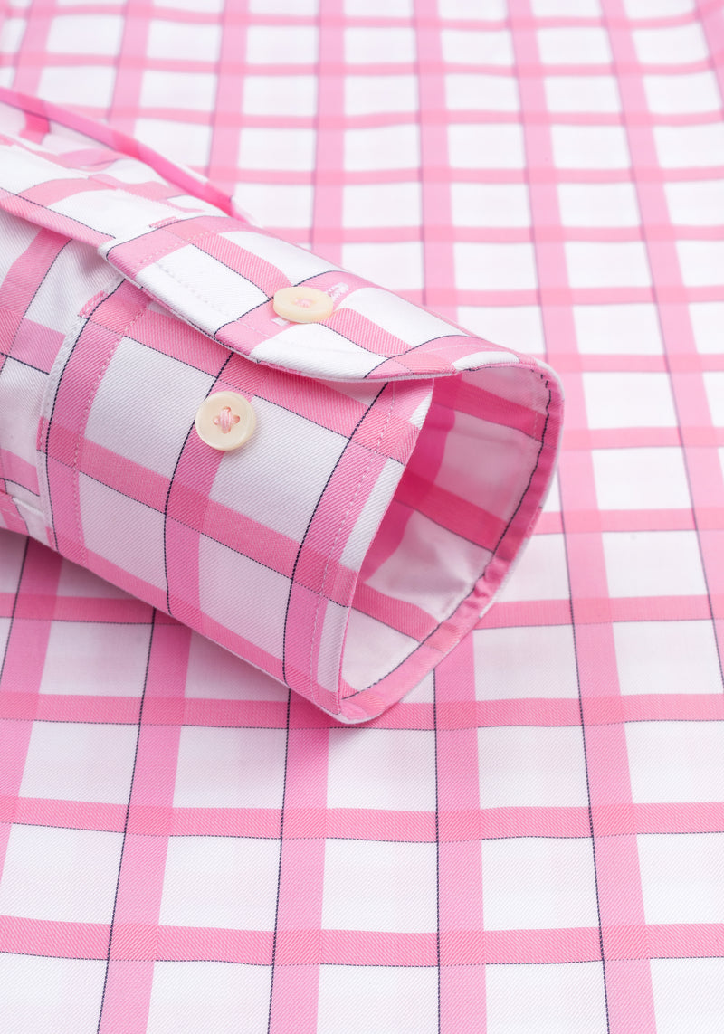 Bloom Rose Checked Signature Twill Shirt