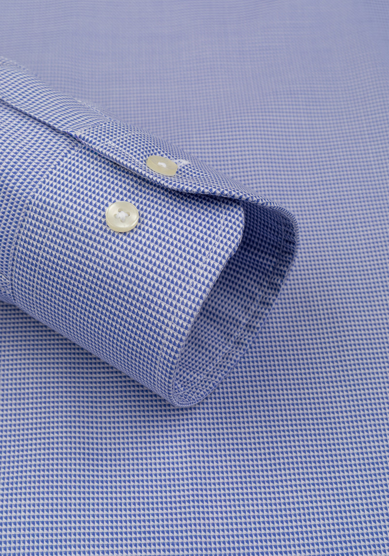 Royal Blue Dobby Shirt