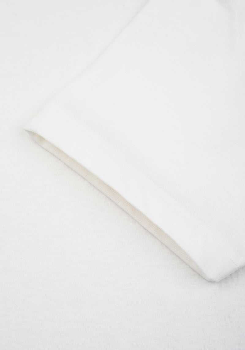Optic White Cotton Polo Shirt