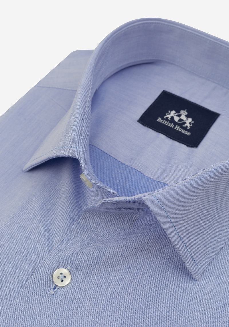 Serene Blue Piqué Shirt