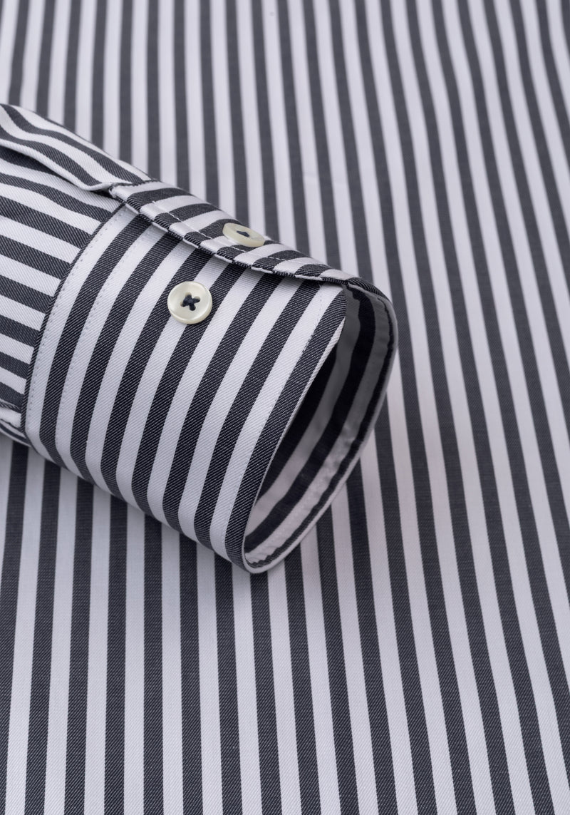 Panther Black Stripe Signature Twill Shirt