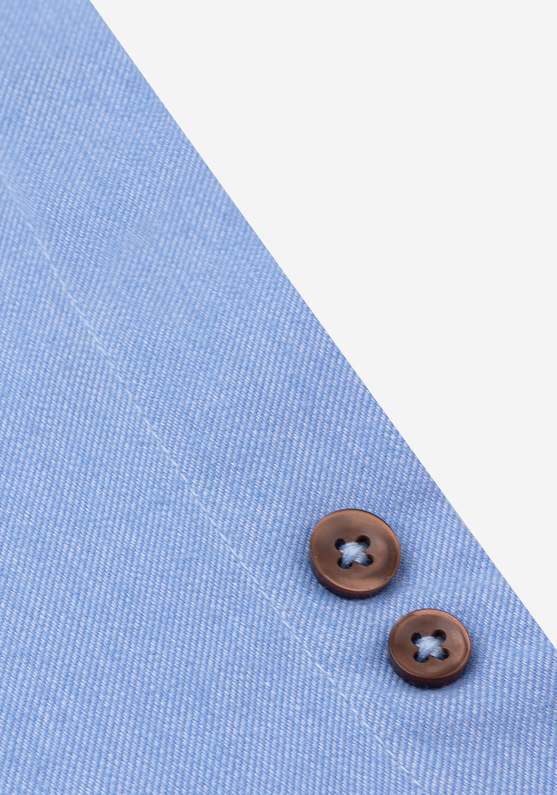 Mist Blue Flannel Shirt