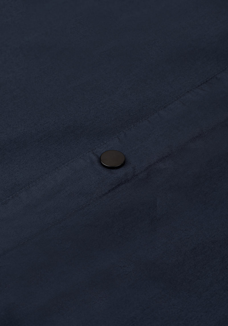 Nautical Blue Paper Touch Overshirt