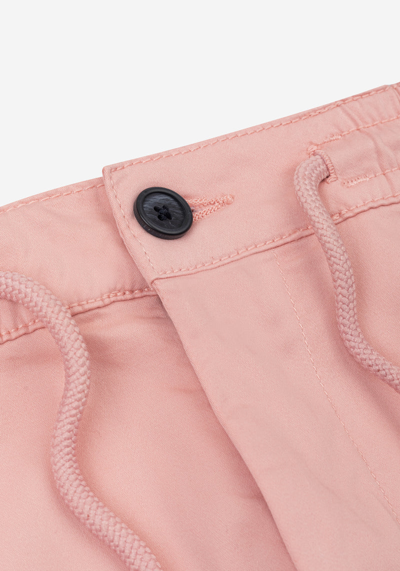 Coral Pink Aero-Hybrid Short