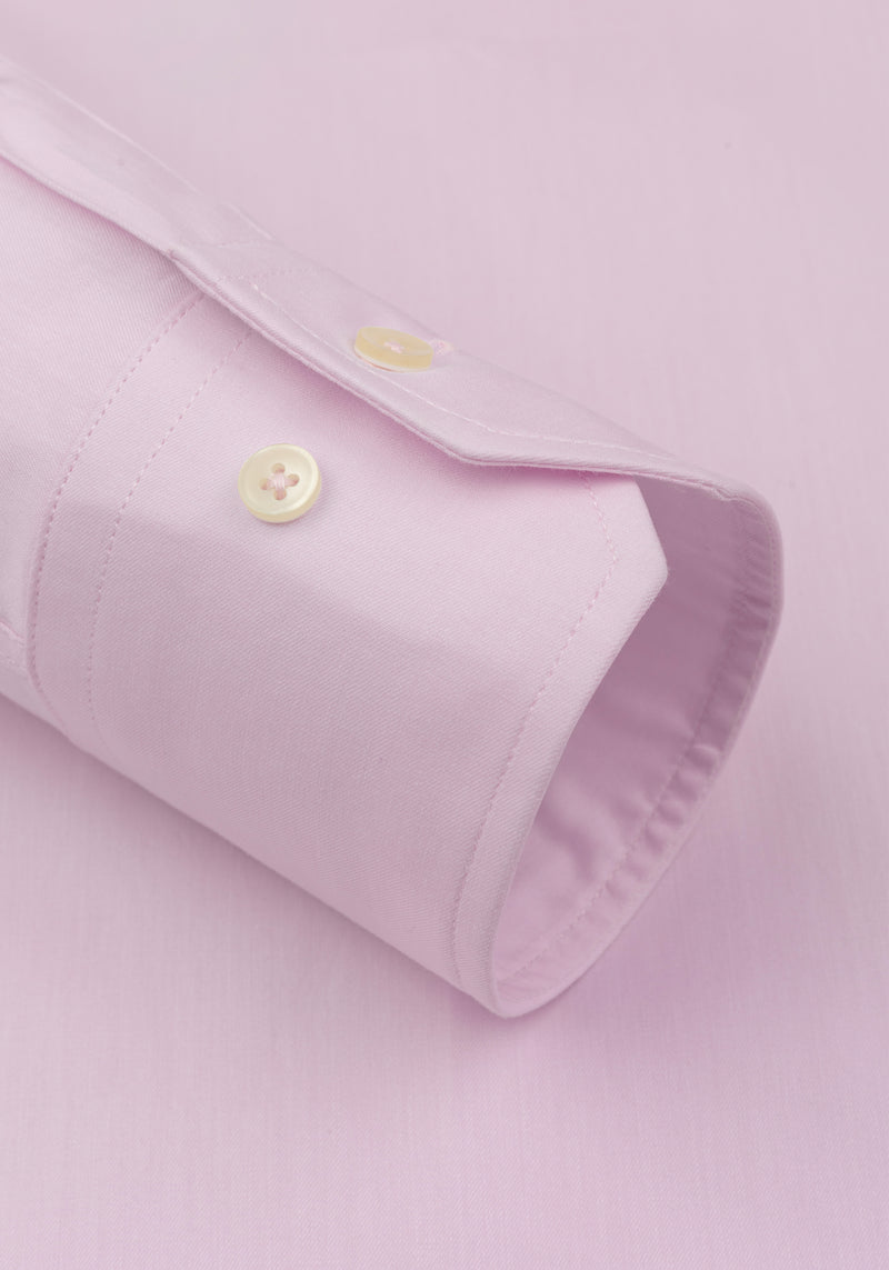Powder Pink Piqué Shirt