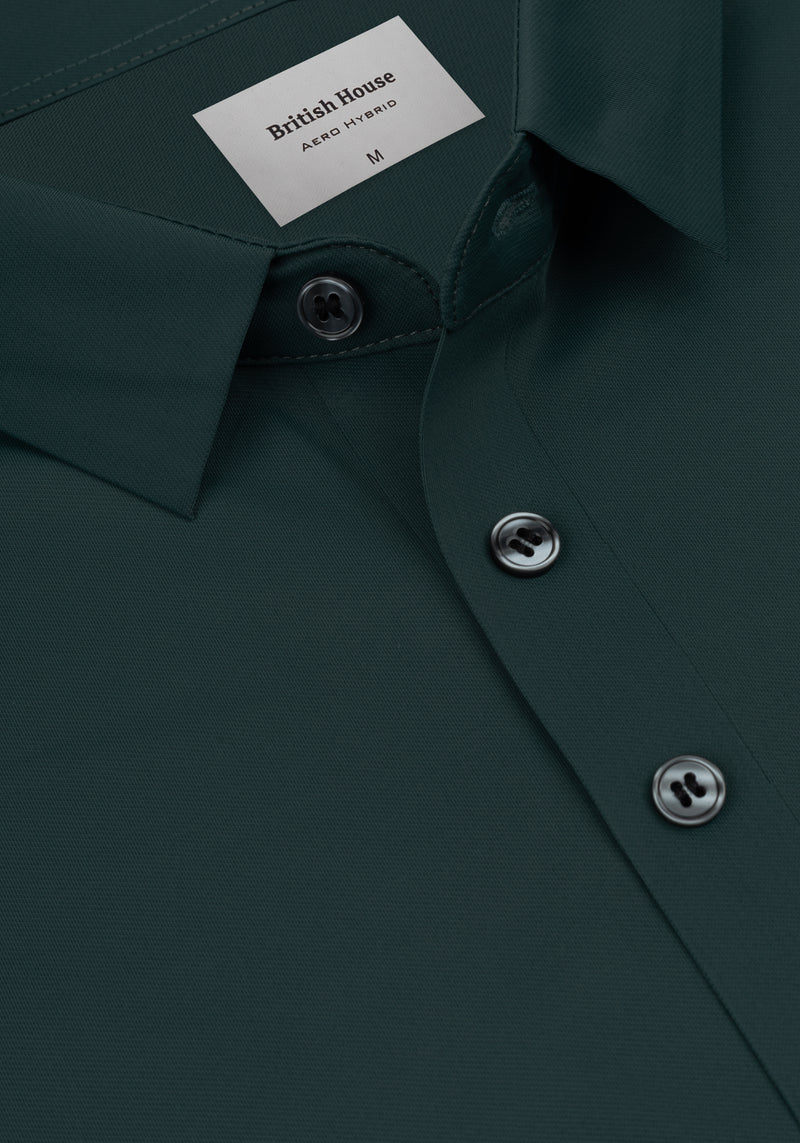 Shadow Green Aero-Hybrid Polo Shirt
