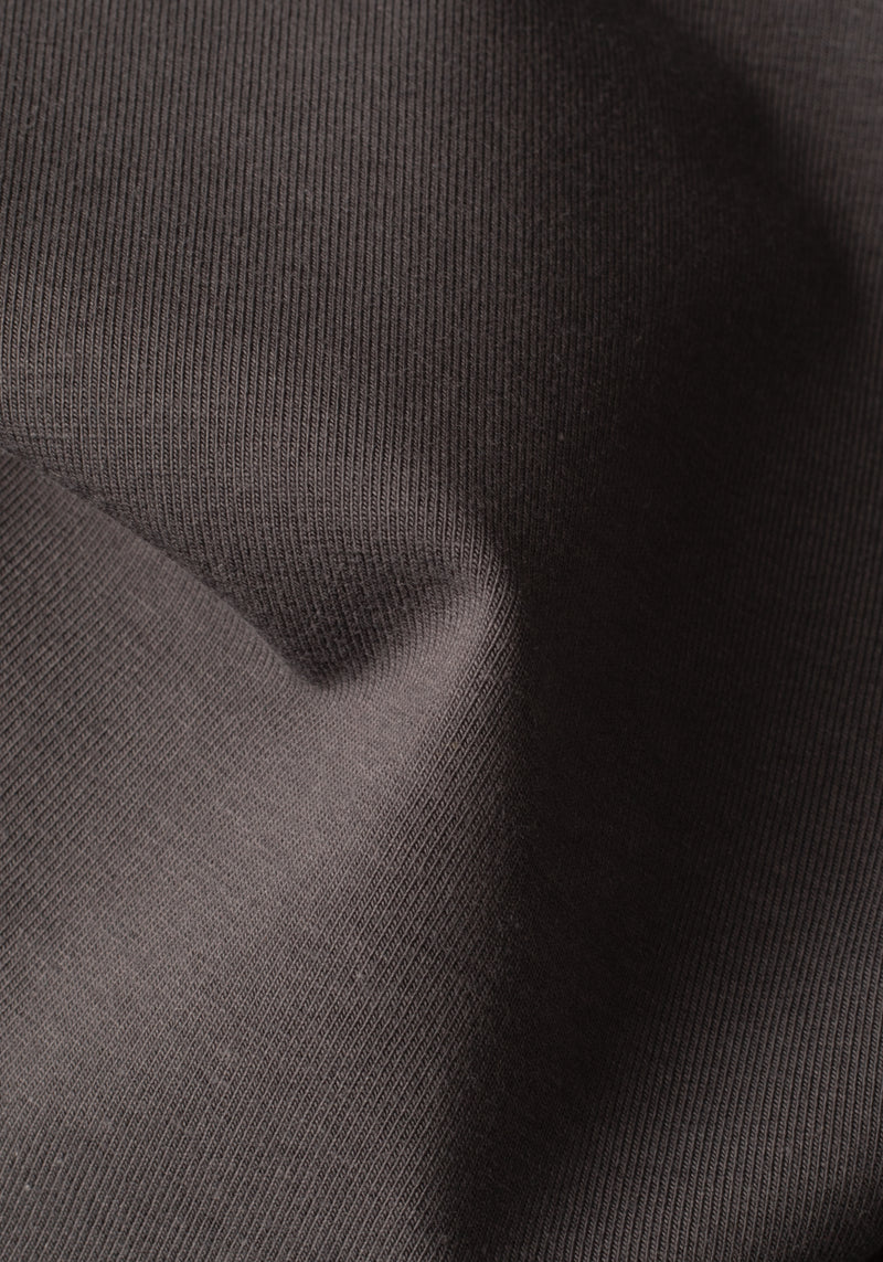 Phantom Grey Cotton Undershirt - Short Sleeve