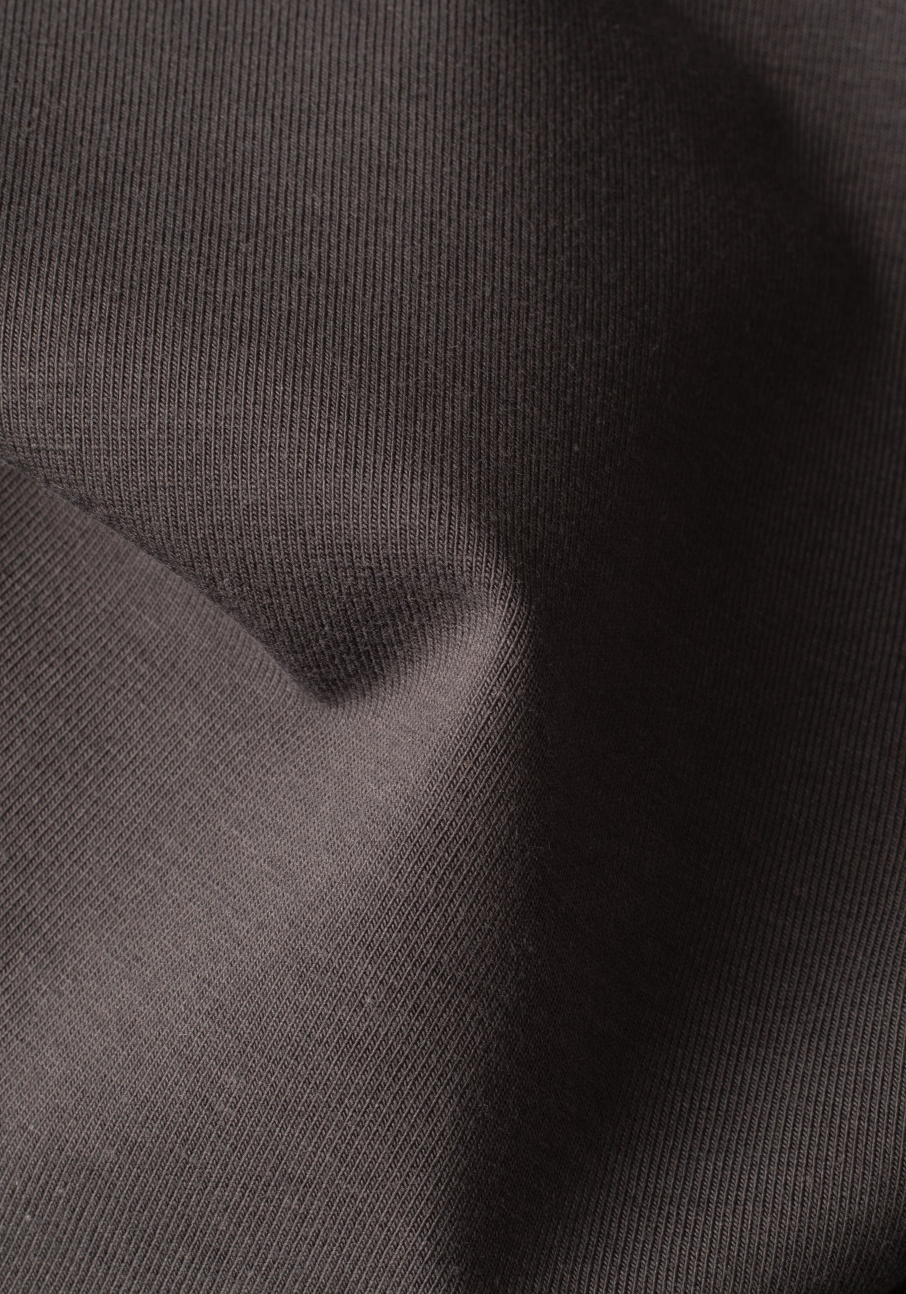 Fog Grey Cotton Undershirt - Long Sleeve