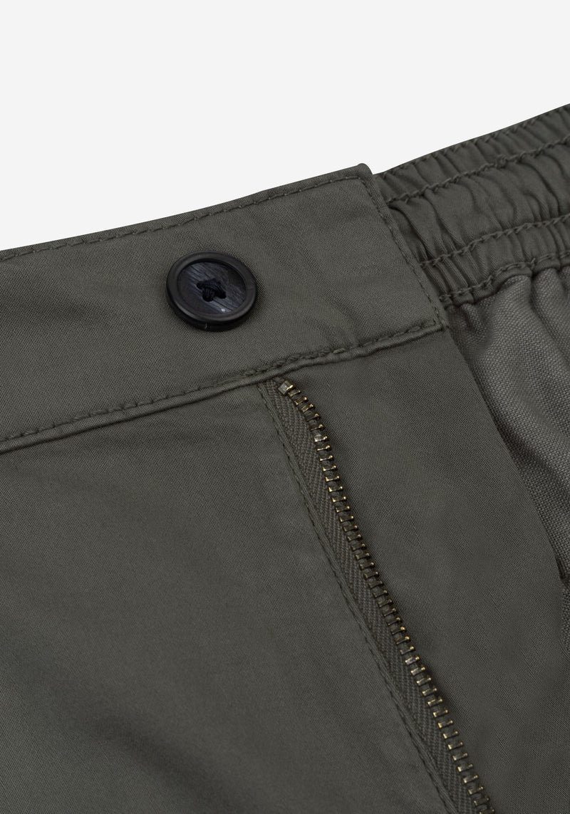 Dusty Olive Aero-Hybrid Short