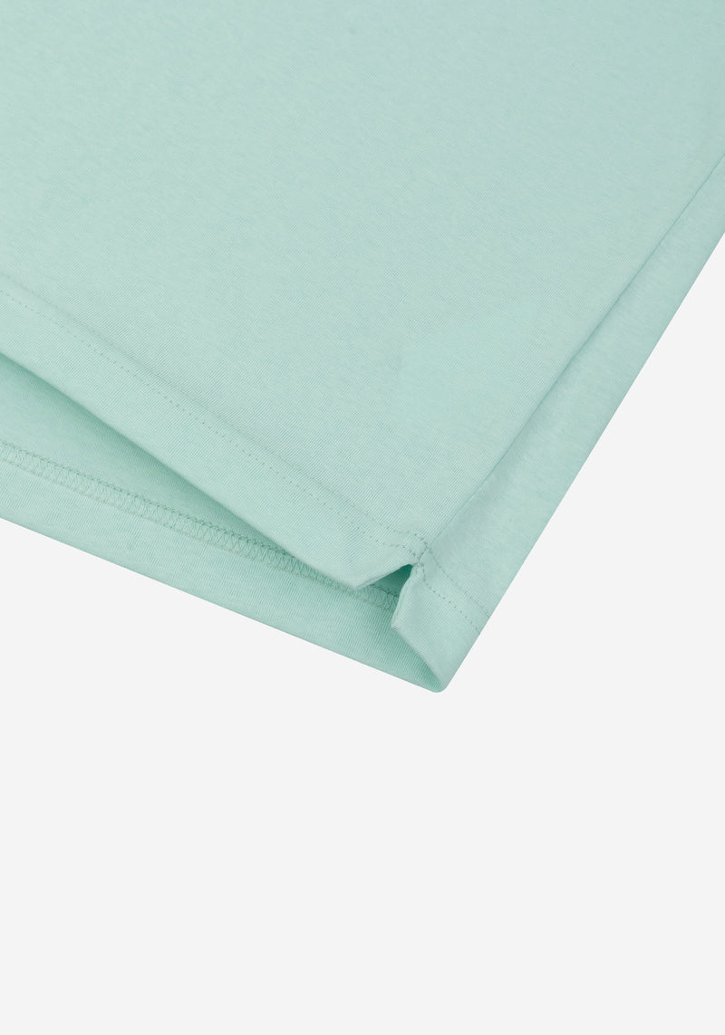 Neo Mint Cotton Polo Shirt