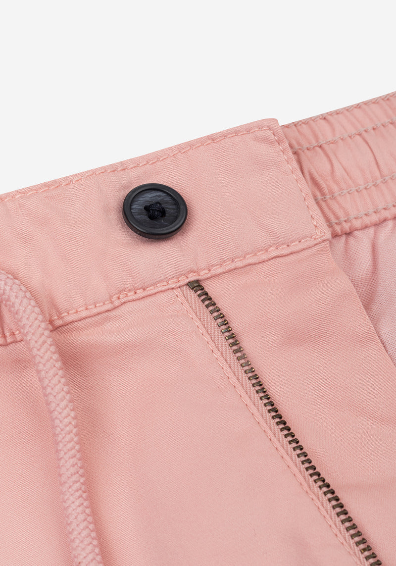 Coral Pink Aero-Hybrid Short