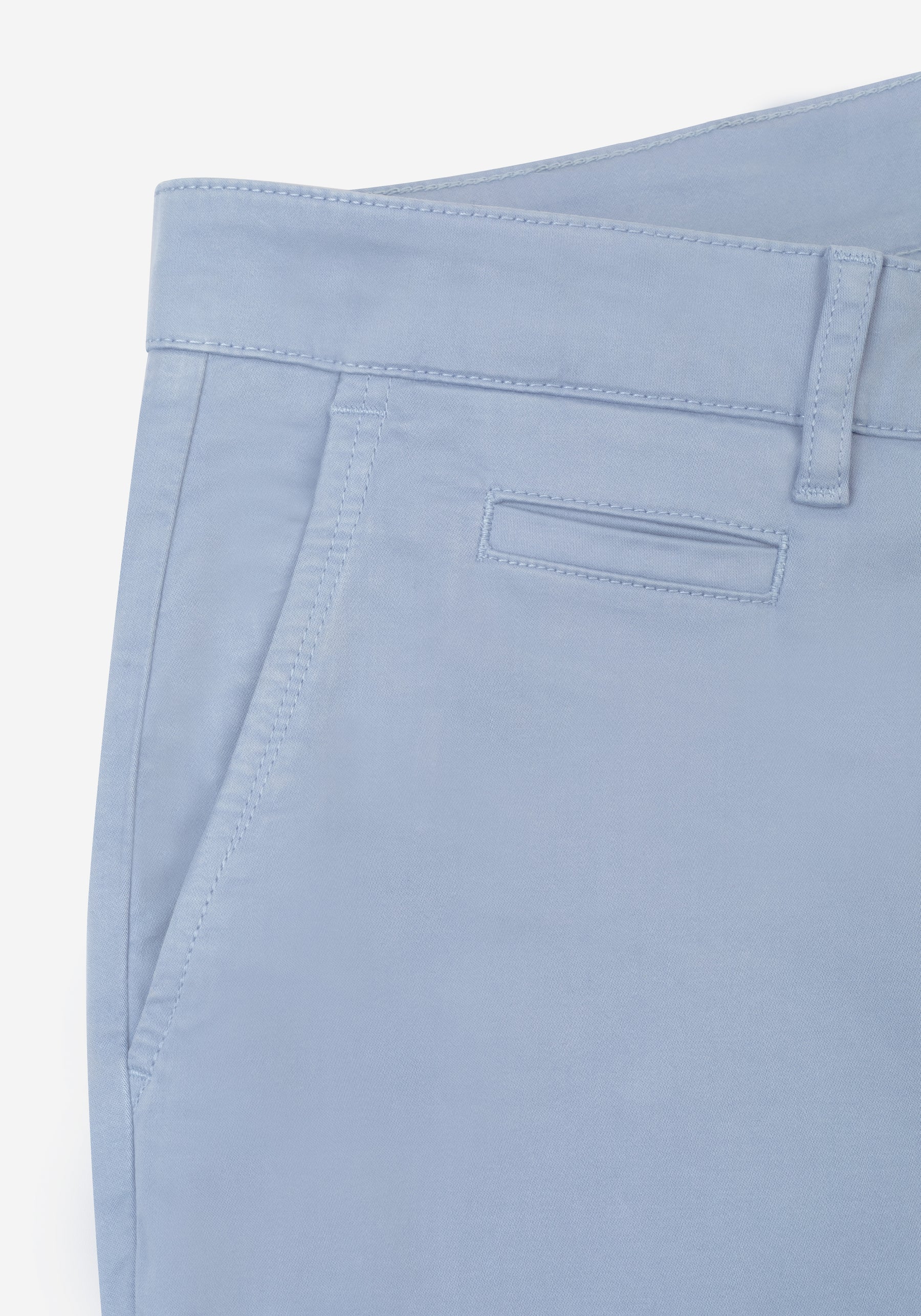Mist Blue Riviera Gabardine