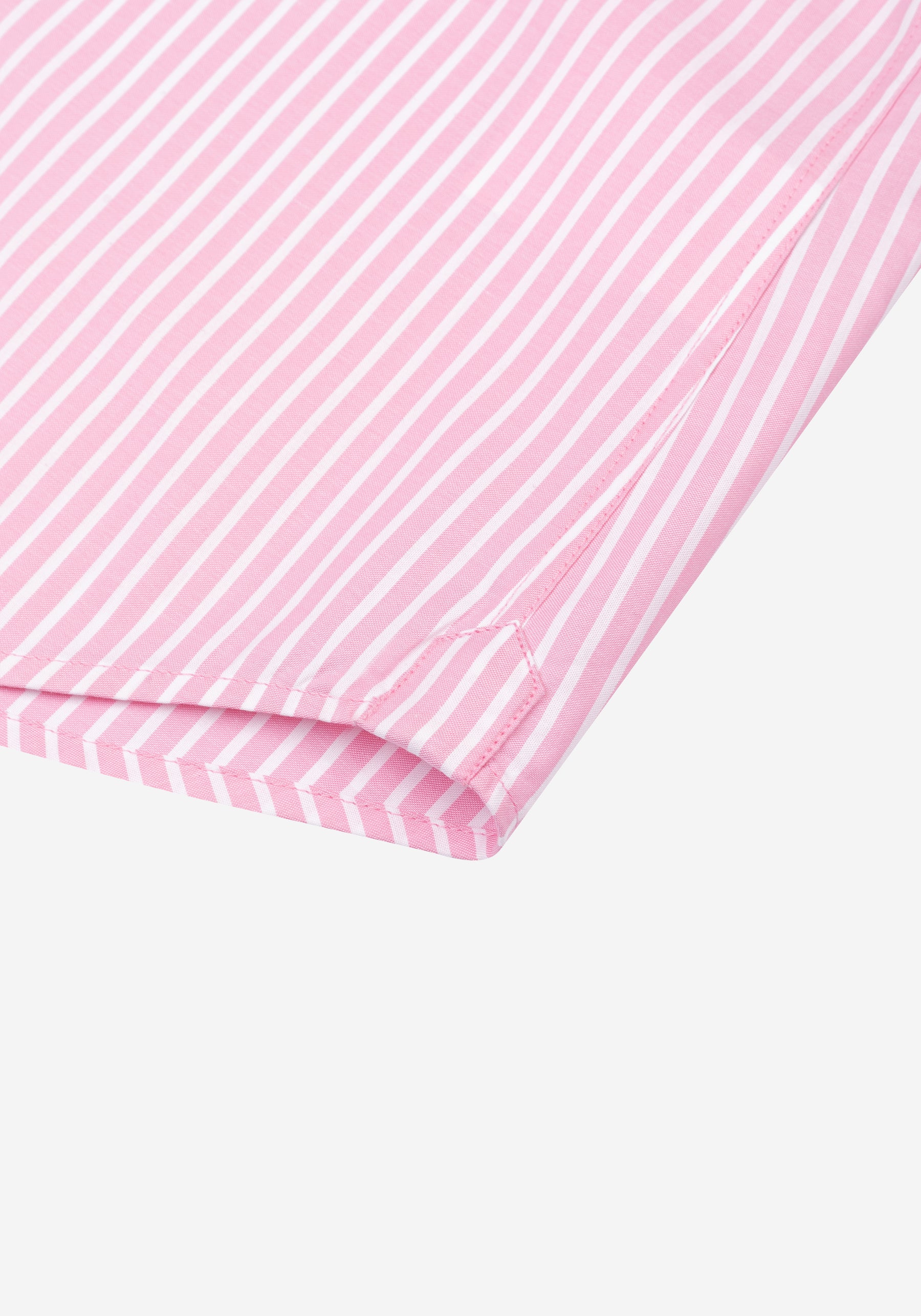 Camellia Pink Stripe Signature Twill Shirt