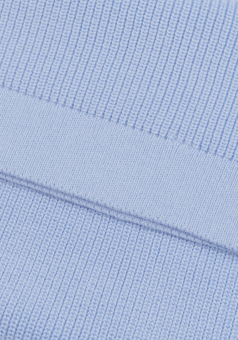 Skyline Blue Heavy Knitted Cardigan