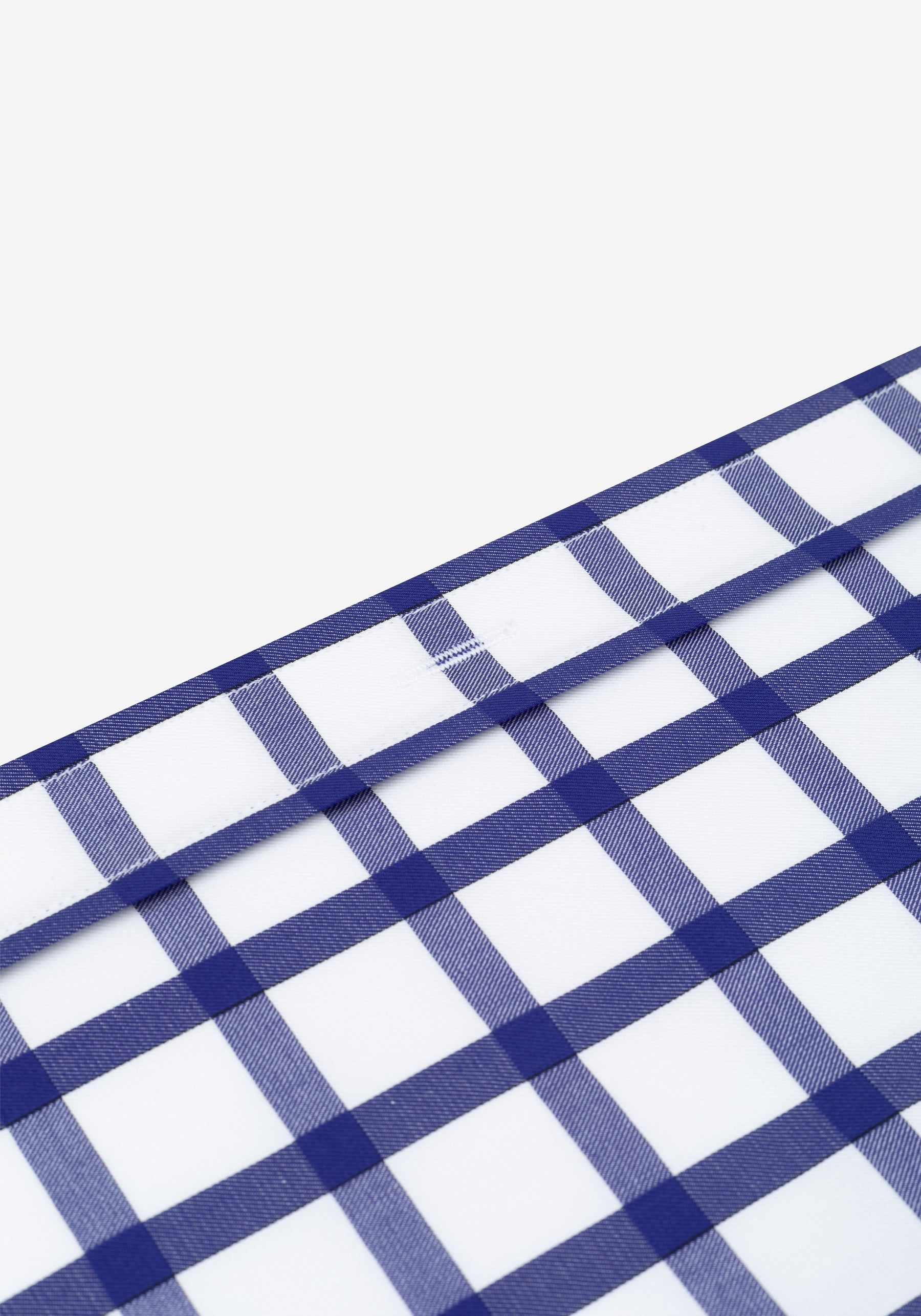 Atlantic Blue Checked Signature Twill Shirt