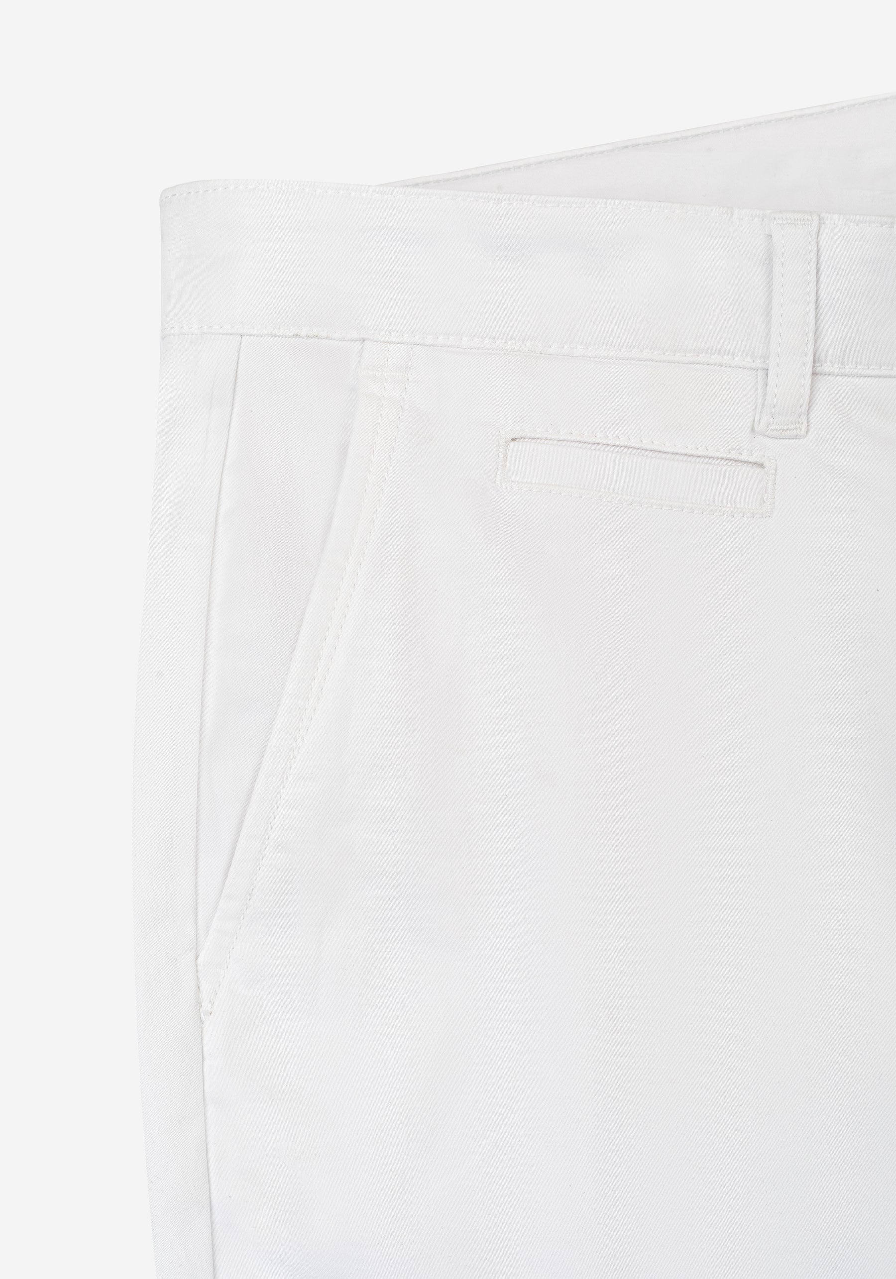 Ivory White Riviera Gabardine