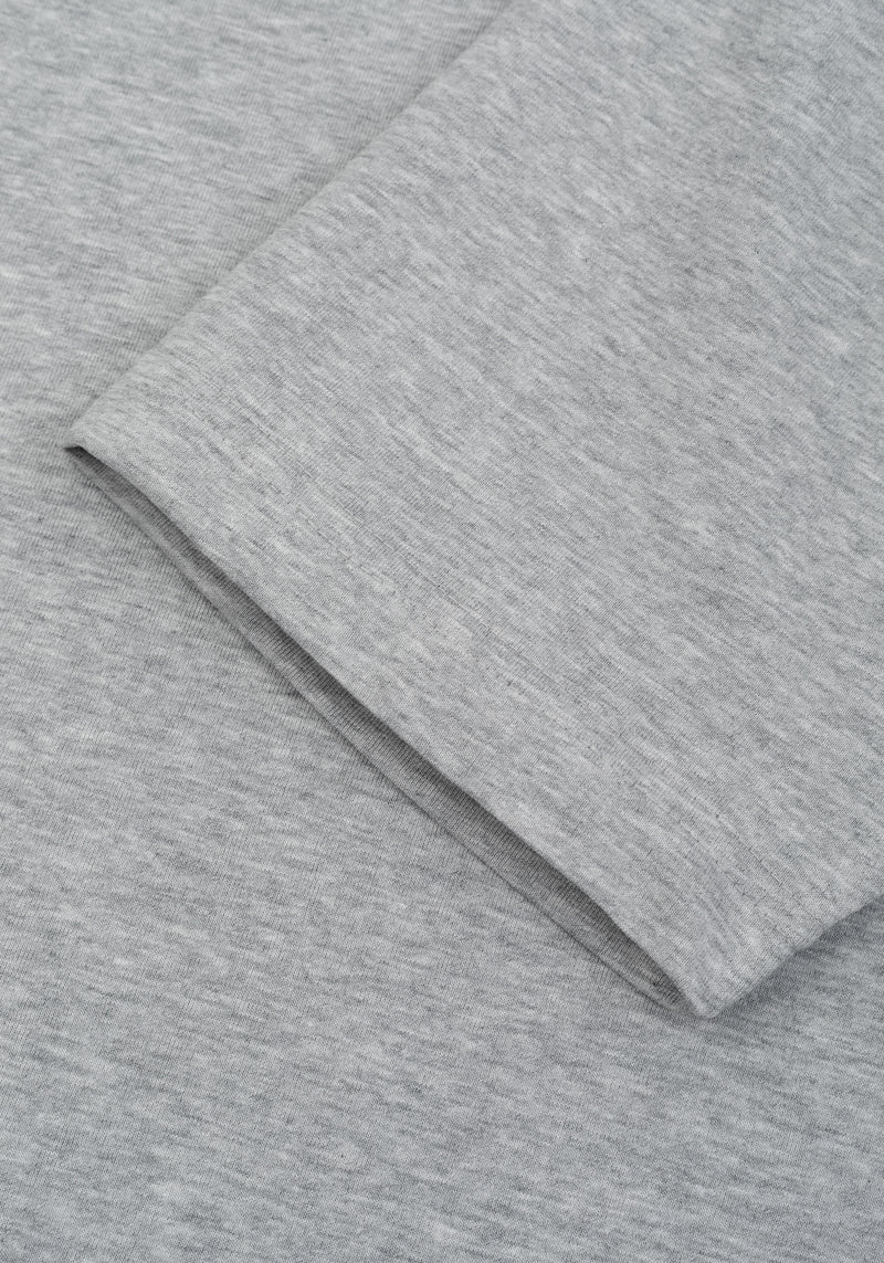 Cloud Grey Cotton Polo Shirt