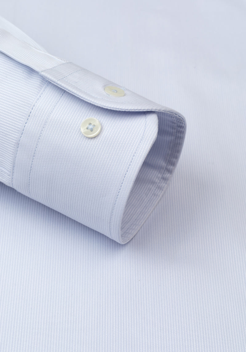 Air Blue Stripe Piqué Shirt