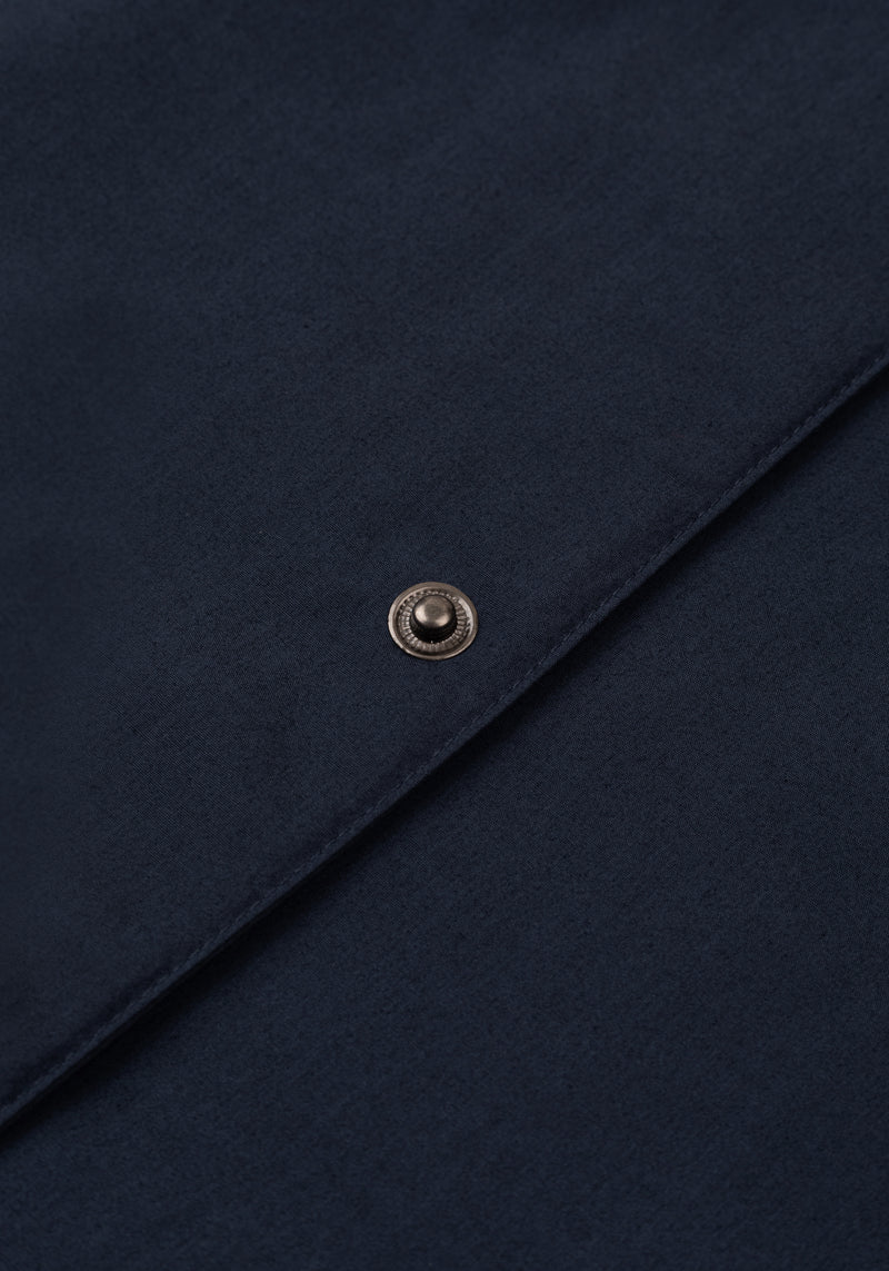 Nautical Blue Paper Touch Overshirt
