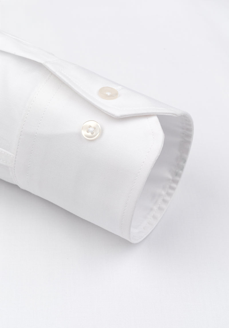 Cloud White Piqué Shirt