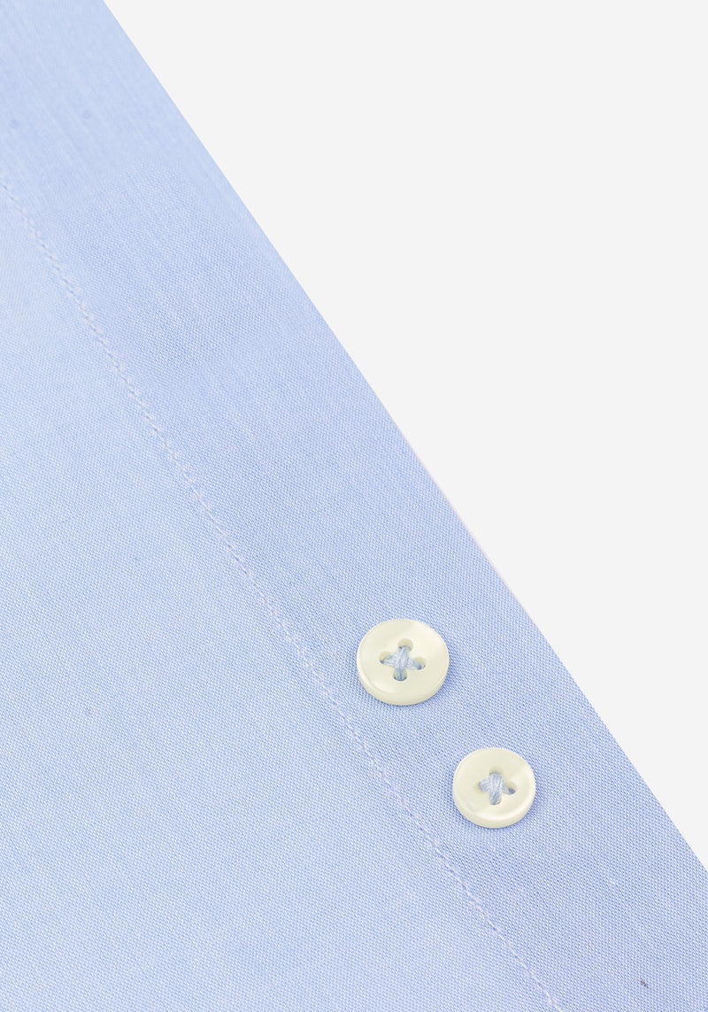 Spring Blue Poplin Shirt