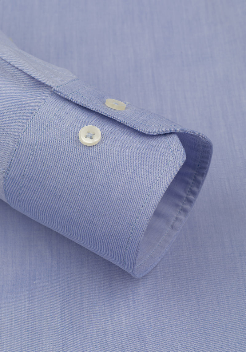 Serene Blue Piqué Shirt