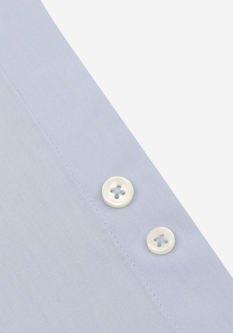 Dusty Blue Poplin Shirt