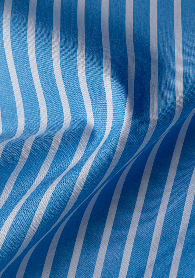 Breeze Blue Tencel Cotton Shirt