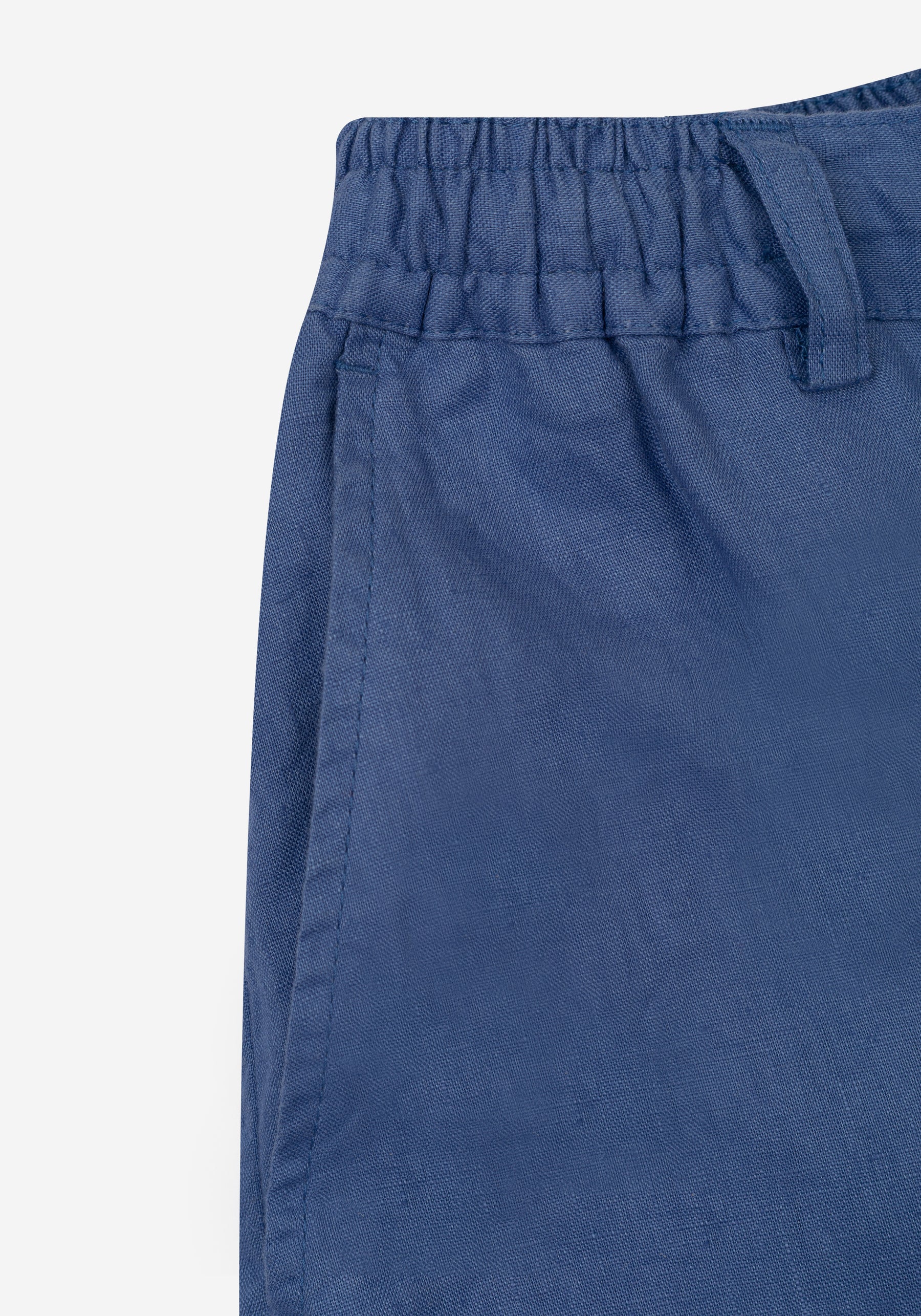 Coastal Blue Soléa Pure Linen Pants
