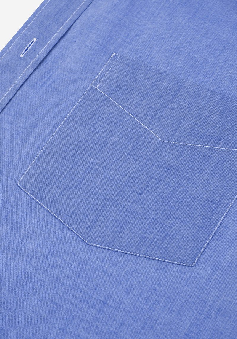 Sierra Blue Chambray Oxford Shirt