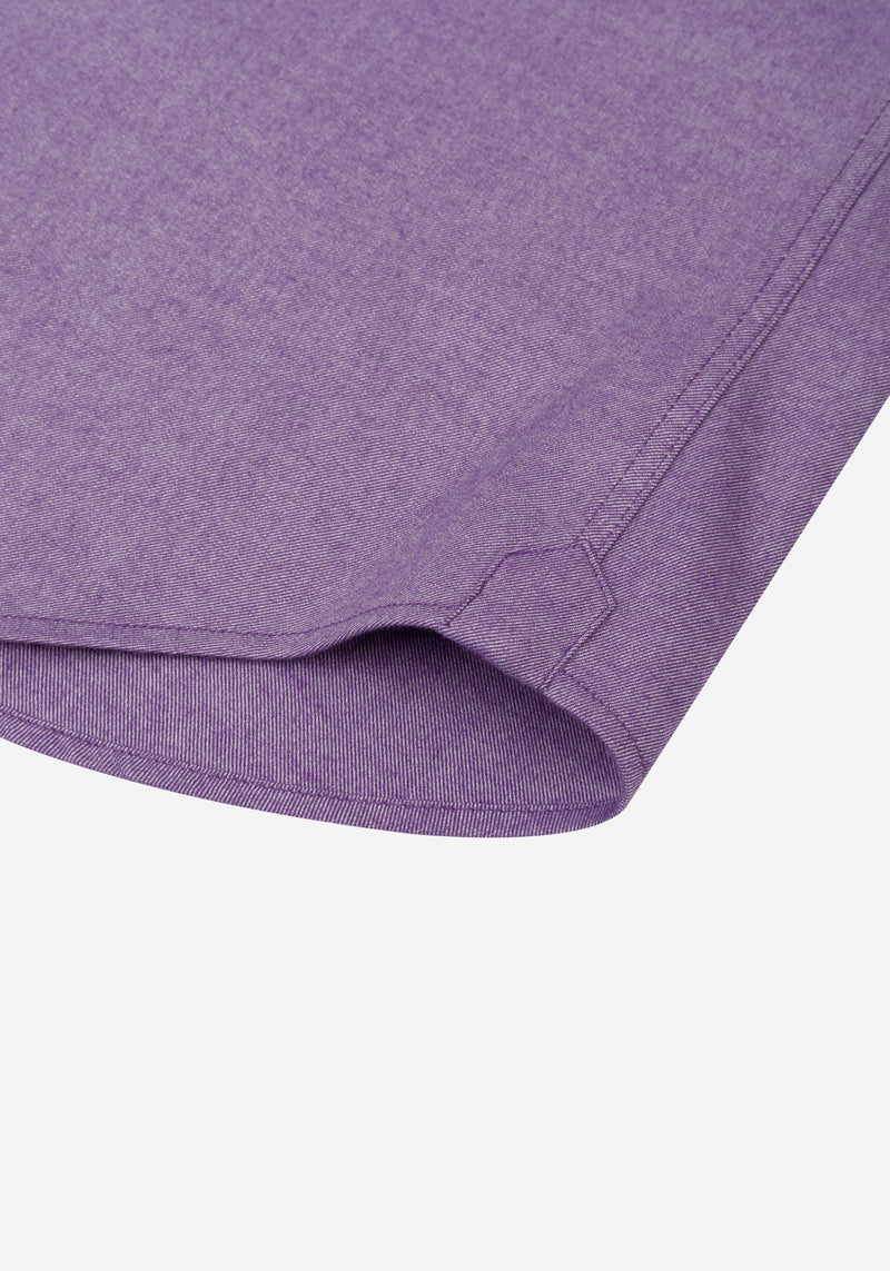Heather Purple Flannel Shirt