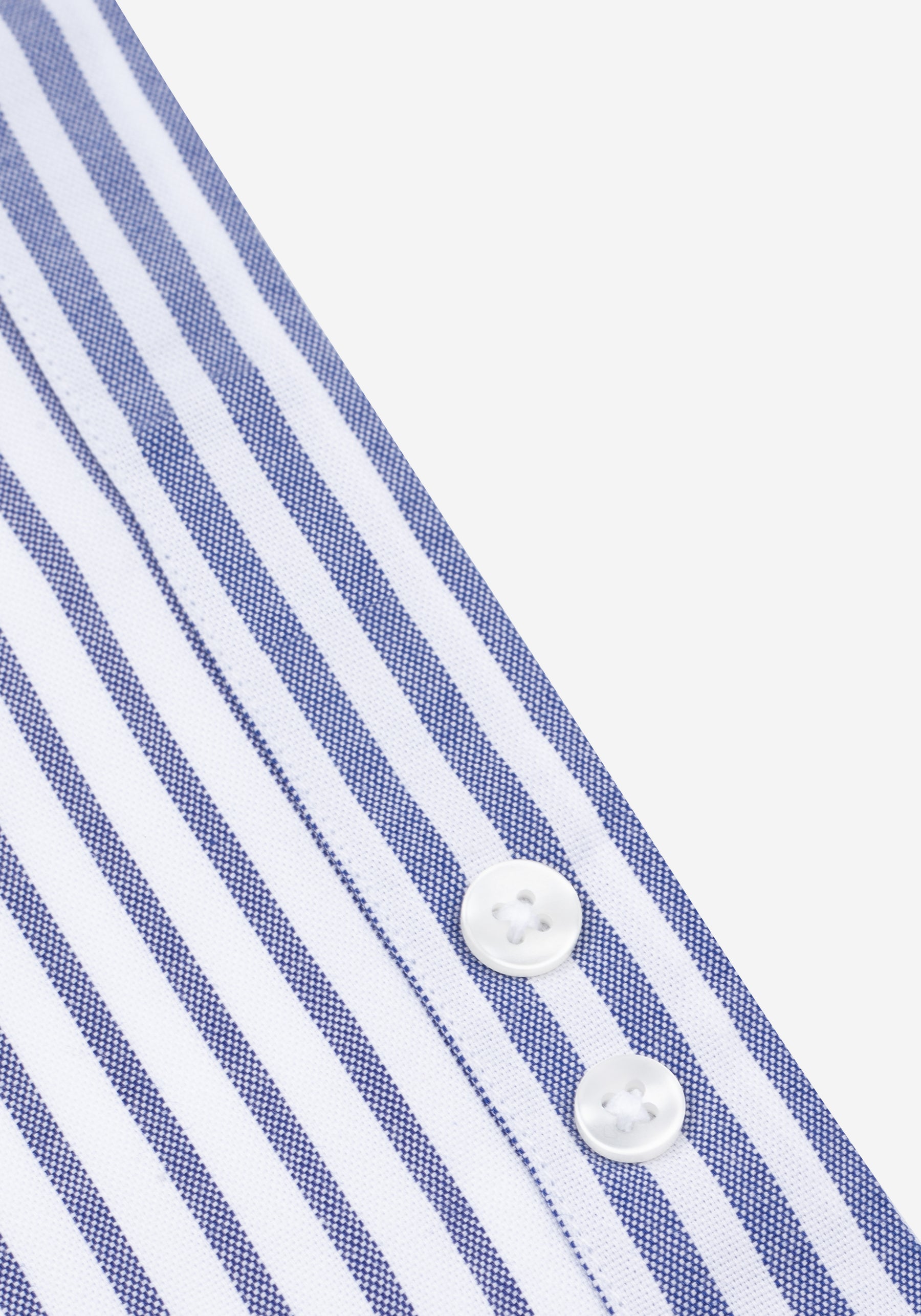 Indigo Blue Stripe Oxford Shirt