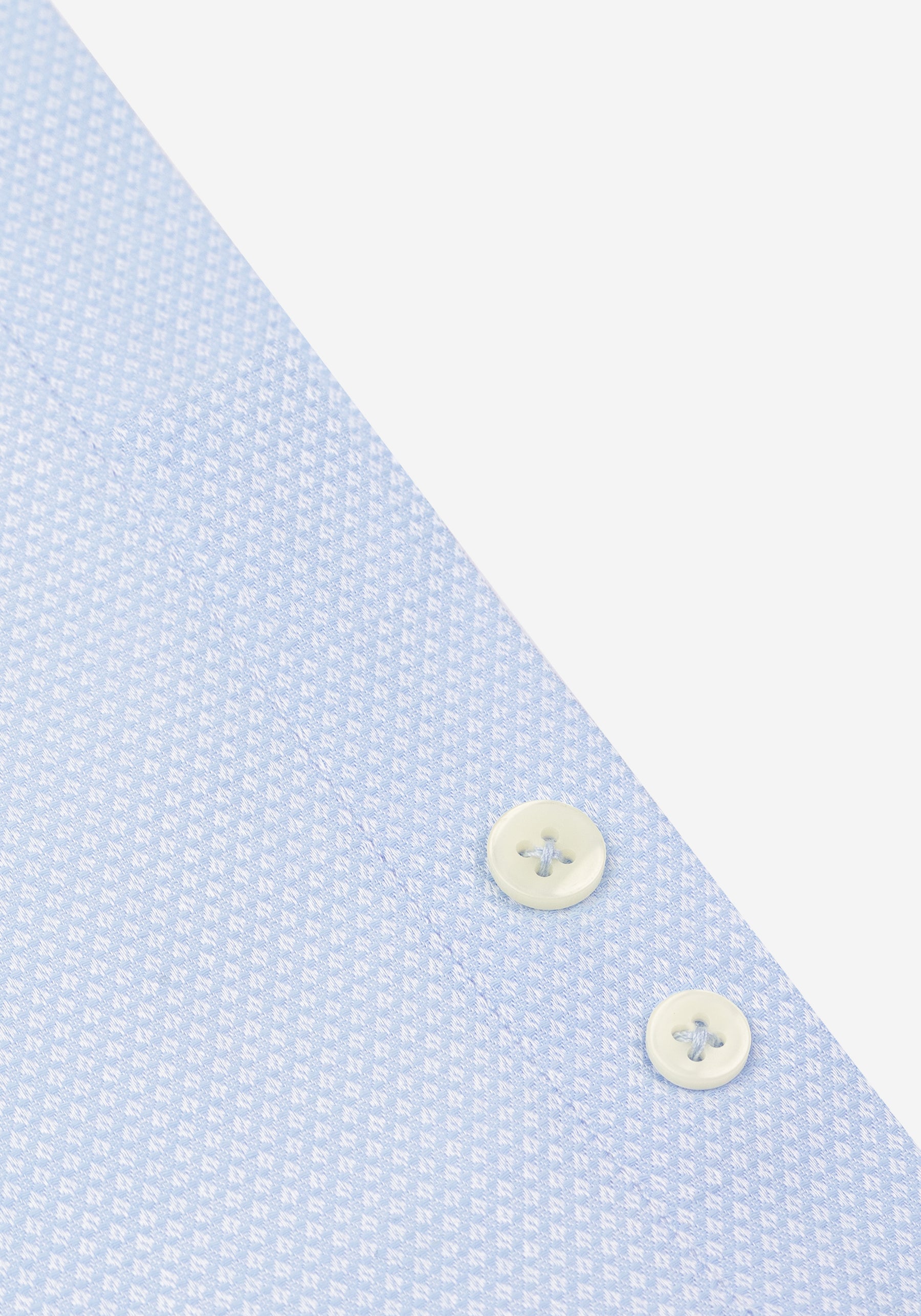 Powder Blue Basket Weave Shirt